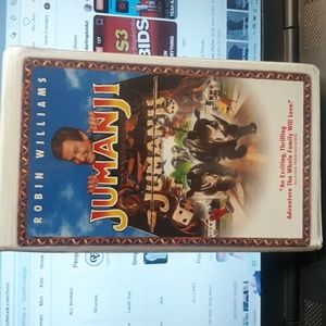 Tri Star Jumanji VHS tape (SKU 1500)